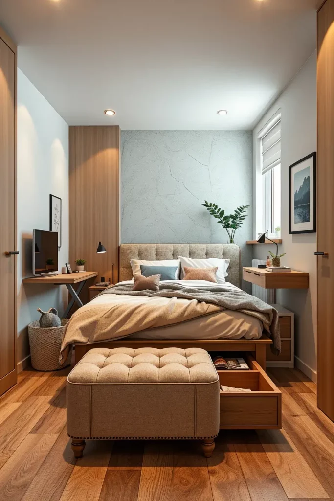 64 Tiny Bedroom Design 2026: Modern Ideas for Small and Stylish Spaces
