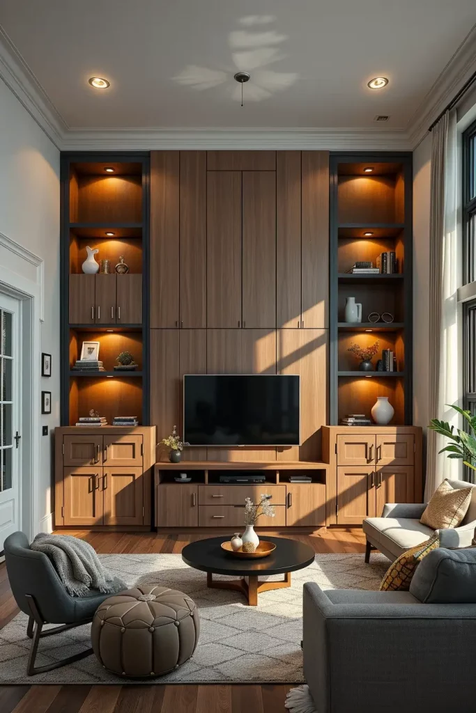 64 Living Room TV Wall Ideas 2026: Modern Designs for a Stylish Home