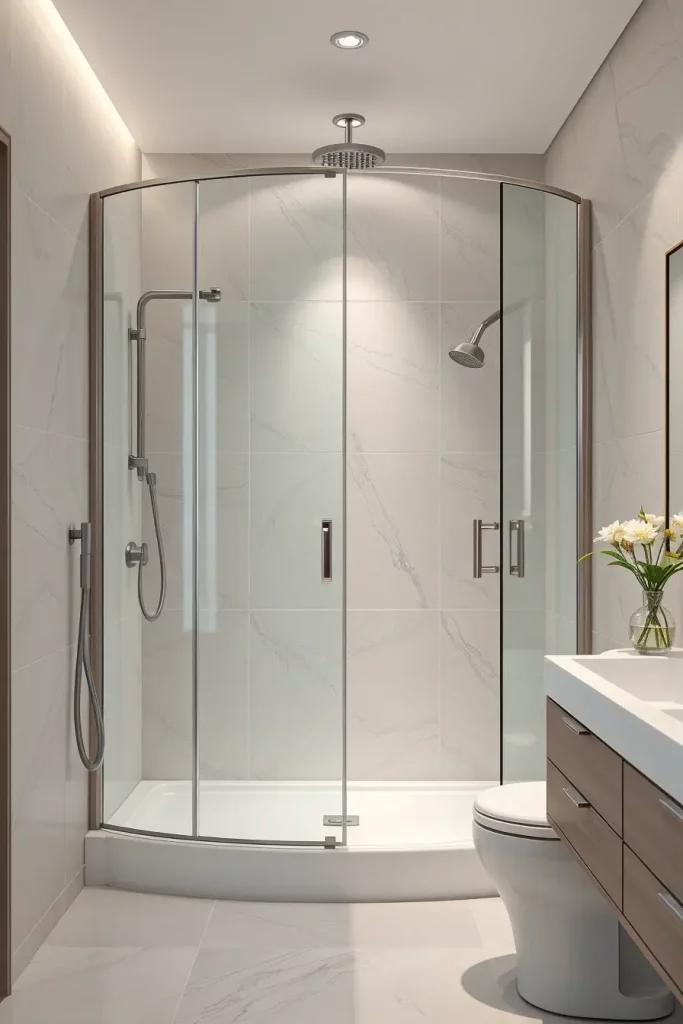 64 Shower Renovation Ideas 2026: Modern Curved, Oval & Designer Showers