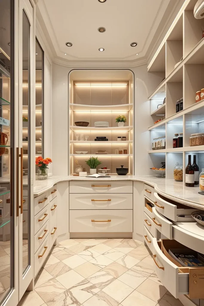 65 Pantry Renovation Ideas 2026: Modern, Stylish, and Curved Pantry Designs