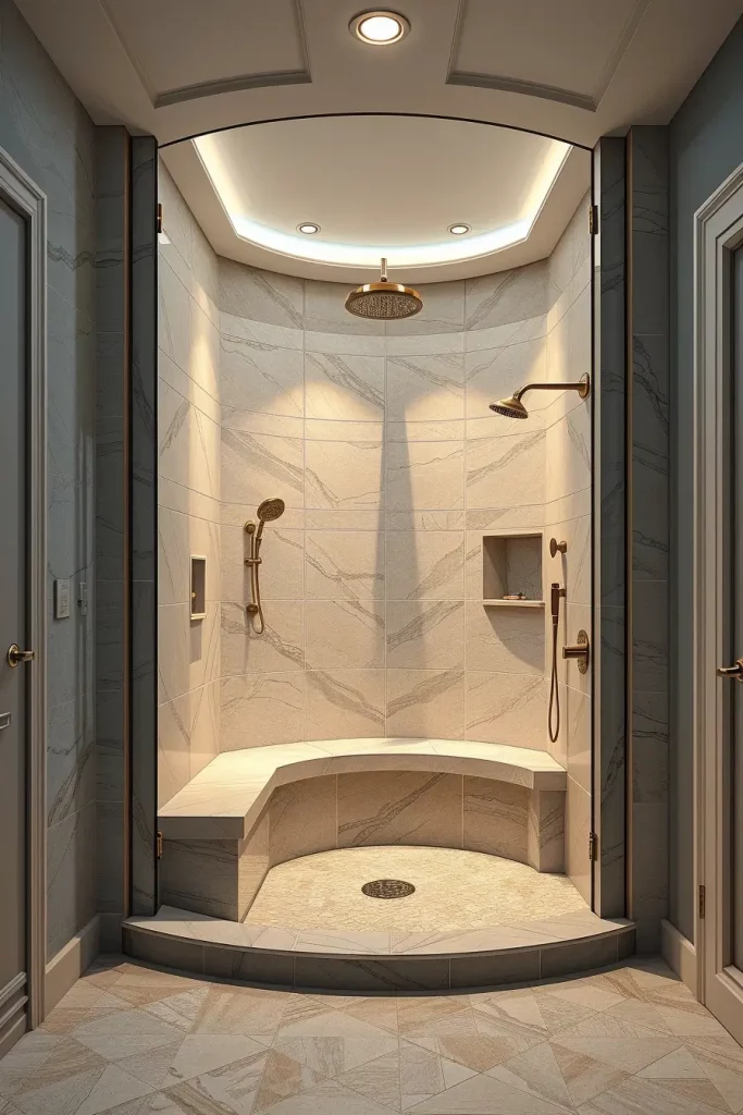 64 Shower Renovation Ideas 2026: Modern Curved, Oval & Designer Showers