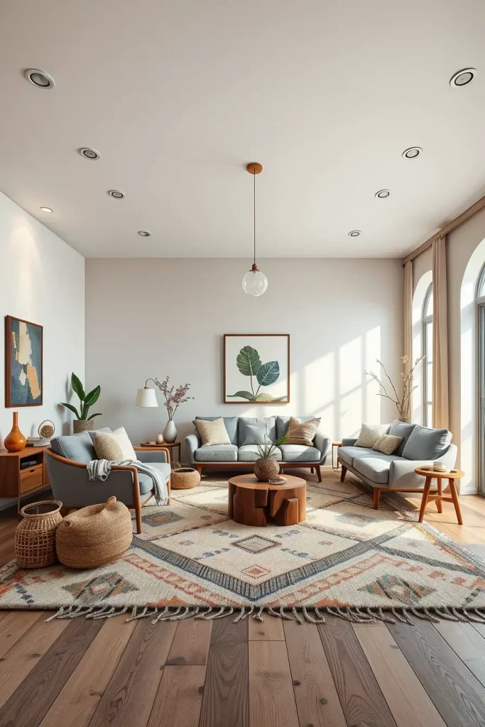 62 Boho Living Room Ideas 2026: Modern, Designer & Stylish Interiors