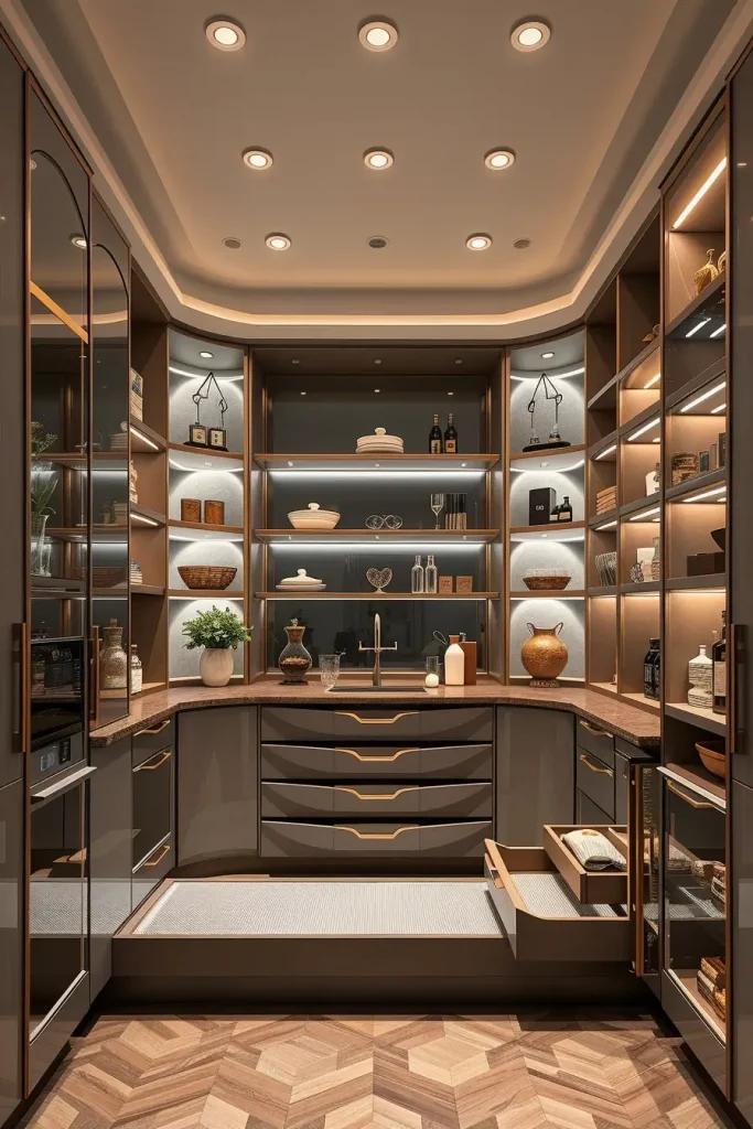65 Pantry Renovation Ideas 2026: Modern, Stylish, and Curved Pantry Designs