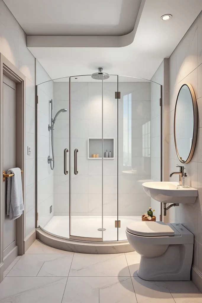 64 Shower Renovation Ideas 2026: Modern Curved, Oval & Designer Showers