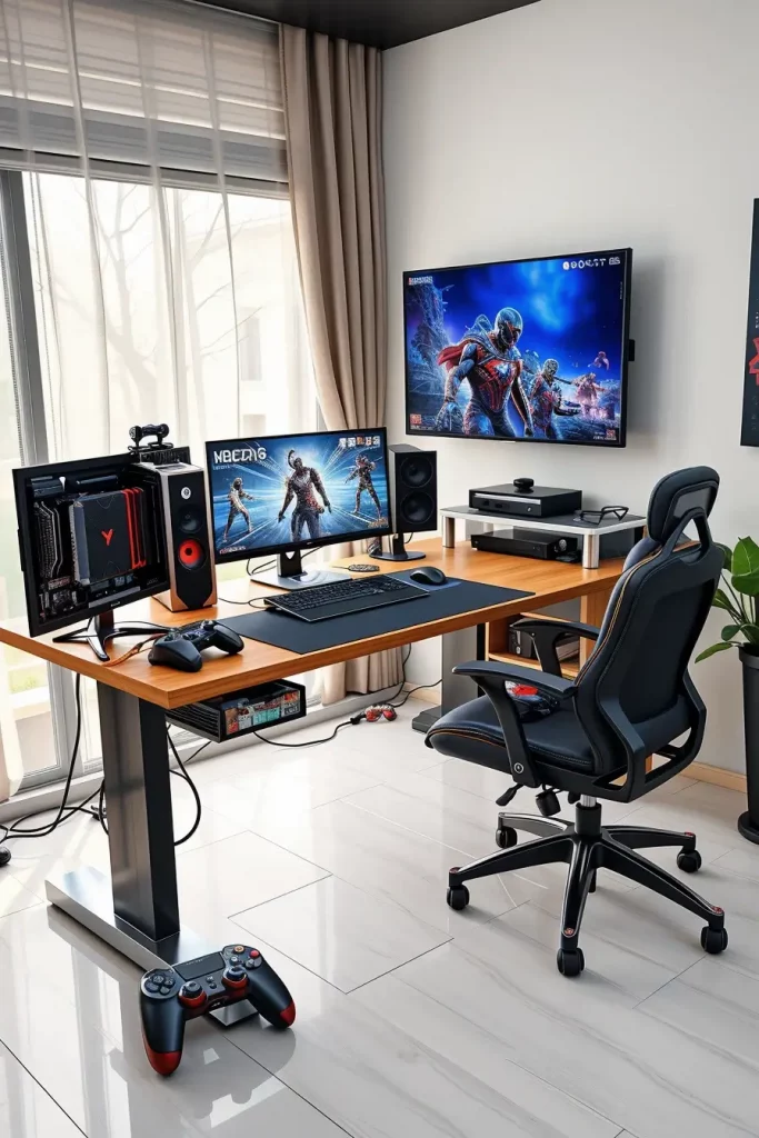 62 Gaming Desk Ideas 2026: Smart, Ergonomic & Modern Gaming Setups