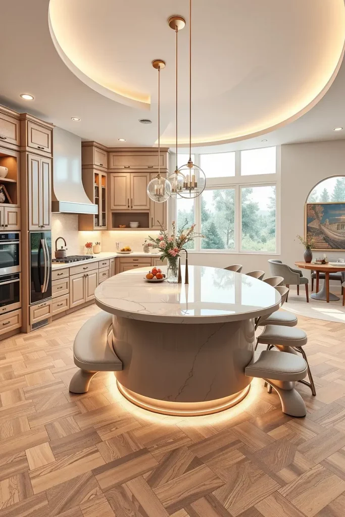 65 Open Kitchen Renovation Ideas 2026: Stylish Curved & Designer Open Kitchens