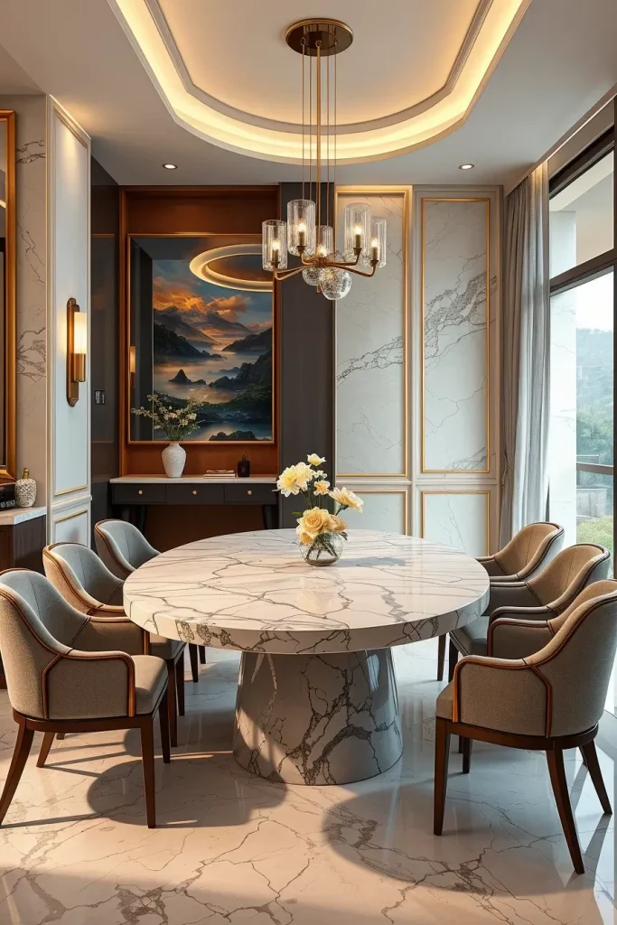 63 Dining Table Ideas 2026: Stylish Curved, Designer & Modern Dining Tables