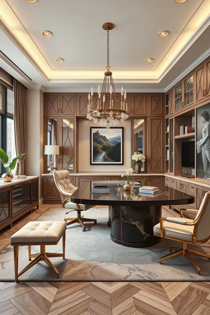 62 Home Office Desk Ideas 2026: Curved, Oval & Designer Desks for Modern Workspaces