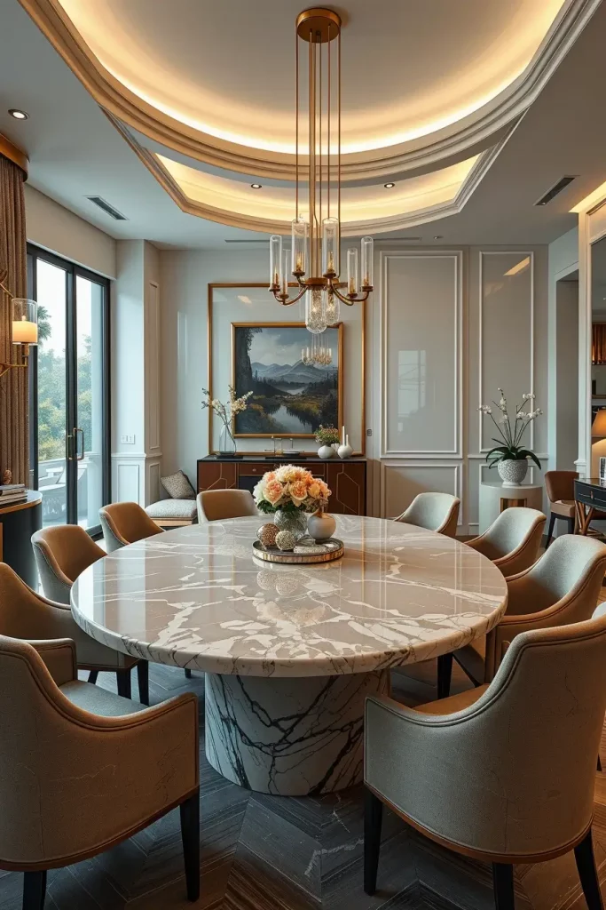 63 Dining Table Ideas 2026: Stylish Curved, Designer & Modern Dining Tables
