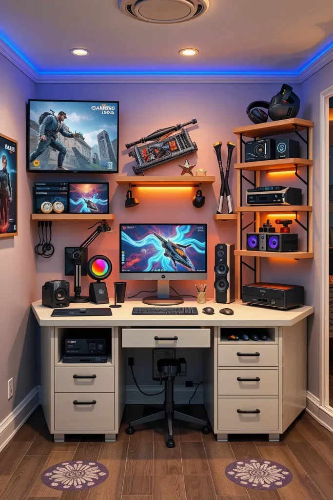 62 Gaming Desk Ideas 2026: Smart, Ergonomic & Modern Gaming Setups