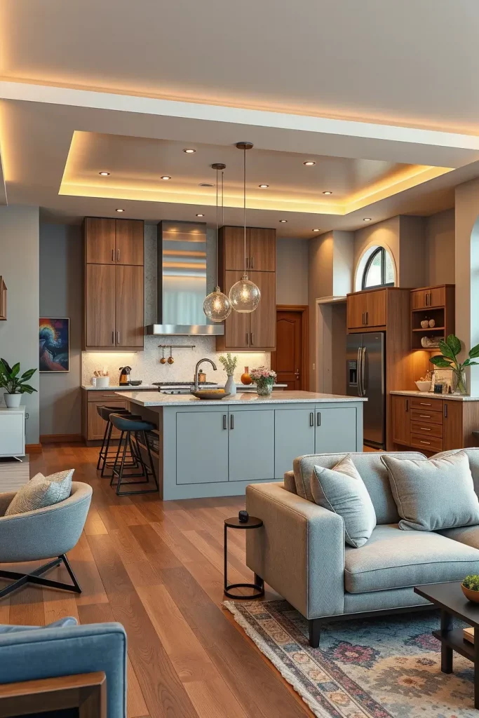 65 Open Kitchen Renovation Ideas 2026: Stylish Curved & Designer Open Kitchens