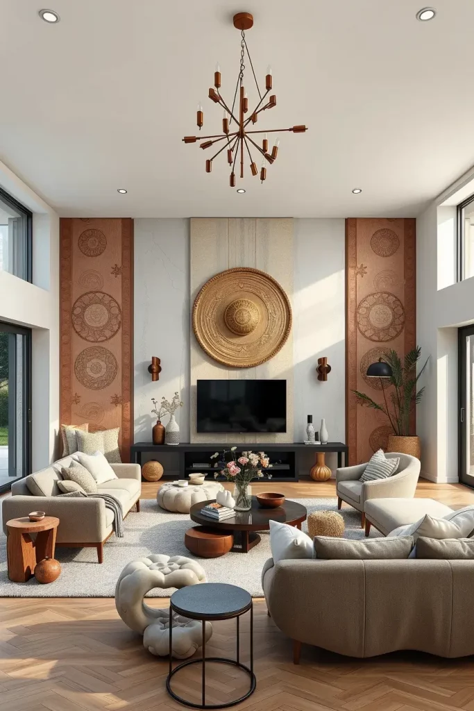 62 Boho Living Room Ideas 2026: Modern, Designer & Stylish Interiors