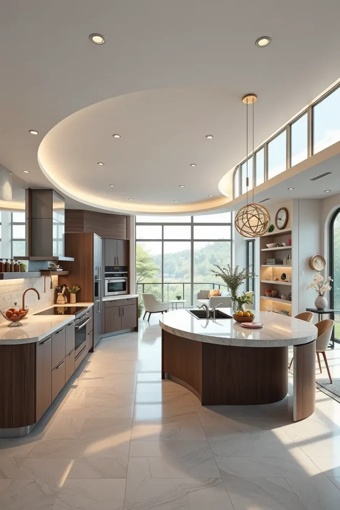 65 Open Kitchen Renovation Ideas 2026: Stylish Curved & Designer Open Kitchens