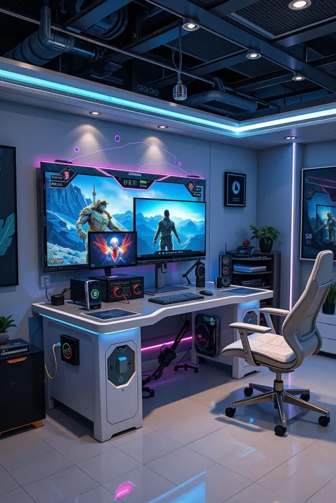 62 Gaming Desk Ideas 2026: Smart, Ergonomic & Modern Gaming Setups