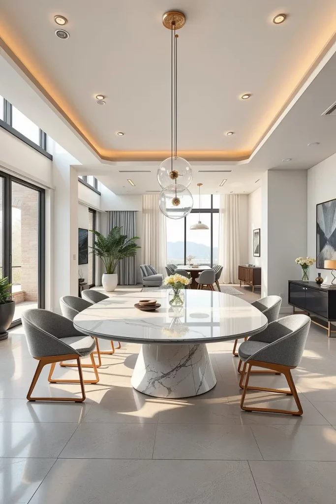 63 Dining Table Ideas 2026: Stylish Curved, Designer & Modern Dining Tables