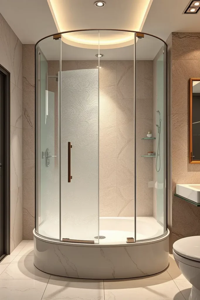 64 Shower Renovation Ideas 2026: Modern Curved, Oval & Designer Showers