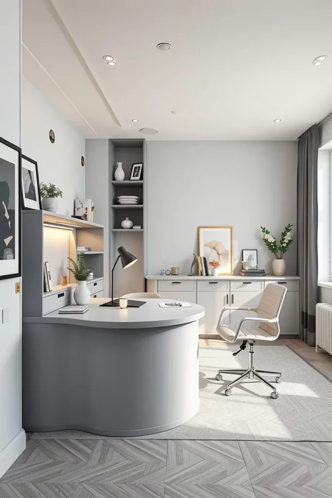 62 Home Office Desk Ideas 2026: Curved, Oval & Designer Desks for Modern Workspaces