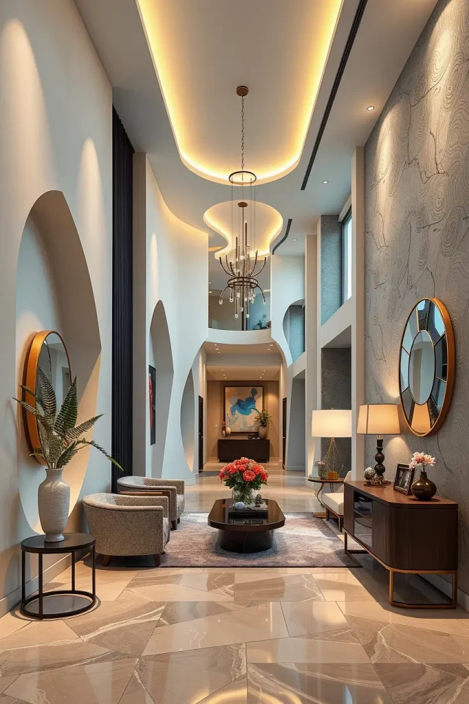 64 Hallway Renovation Ideas 2026: Modern Curved, Designer And Unique Entryways