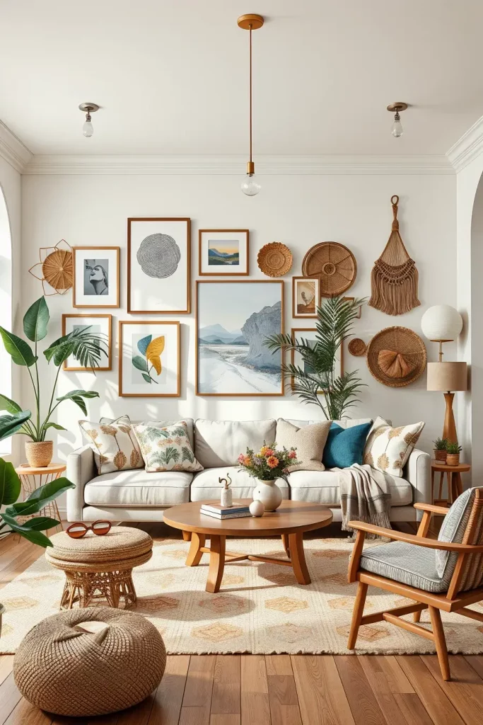 62 Boho Living Room Ideas 2026: Modern, Designer & Stylish Interiors