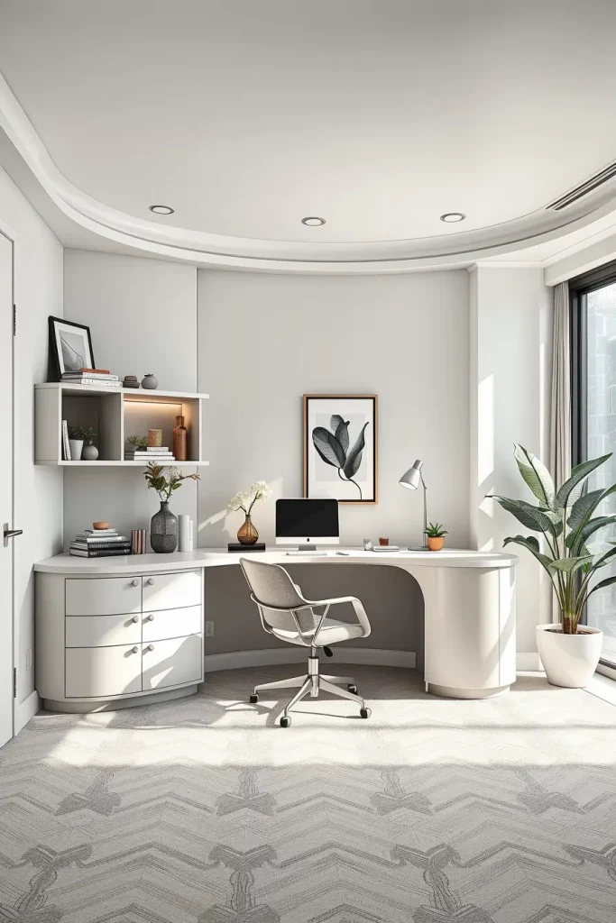 62 Home Office Desk Ideas 2026: Curved, Oval & Designer Desks for Modern Workspaces
