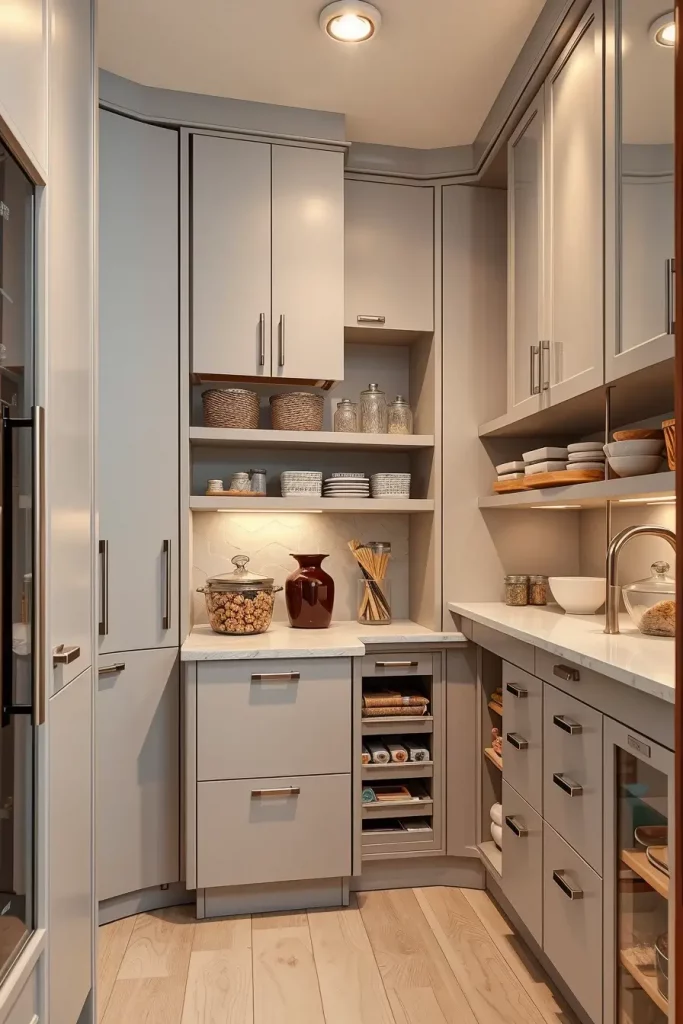 65 Pantry Renovation Ideas 2026: Modern, Stylish, and Curved Pantry Designs