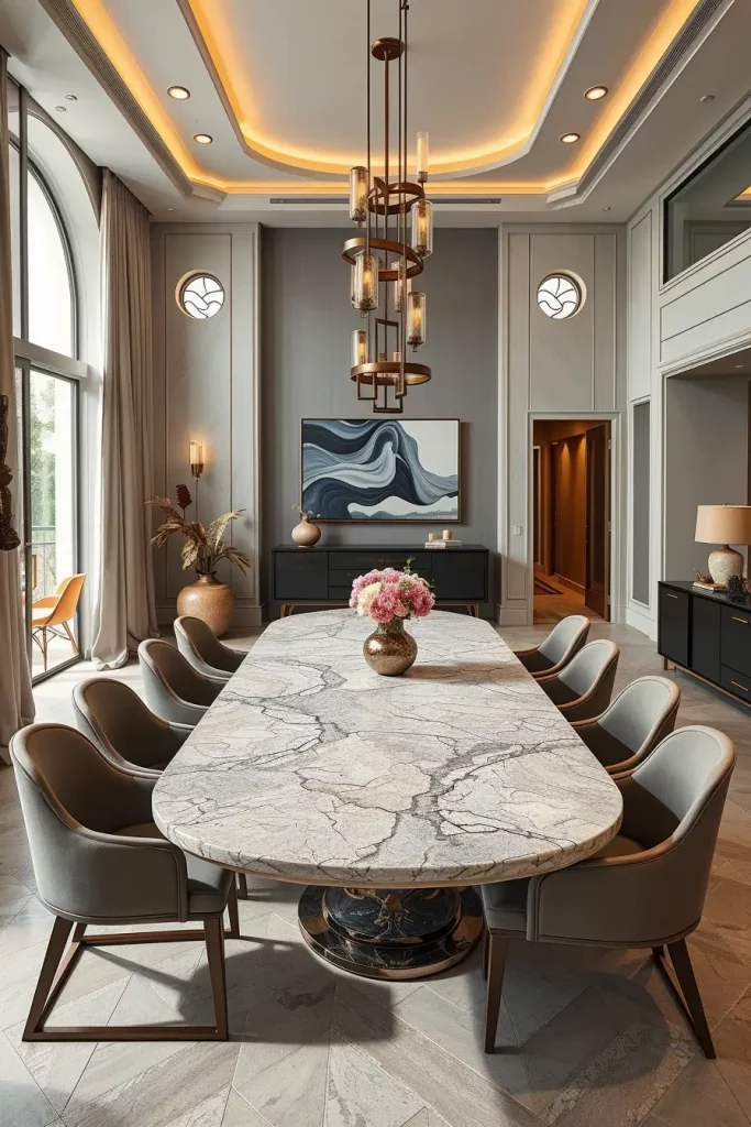 63 Dining Table Ideas 2026: Stylish Curved, Designer & Modern Dining Tables