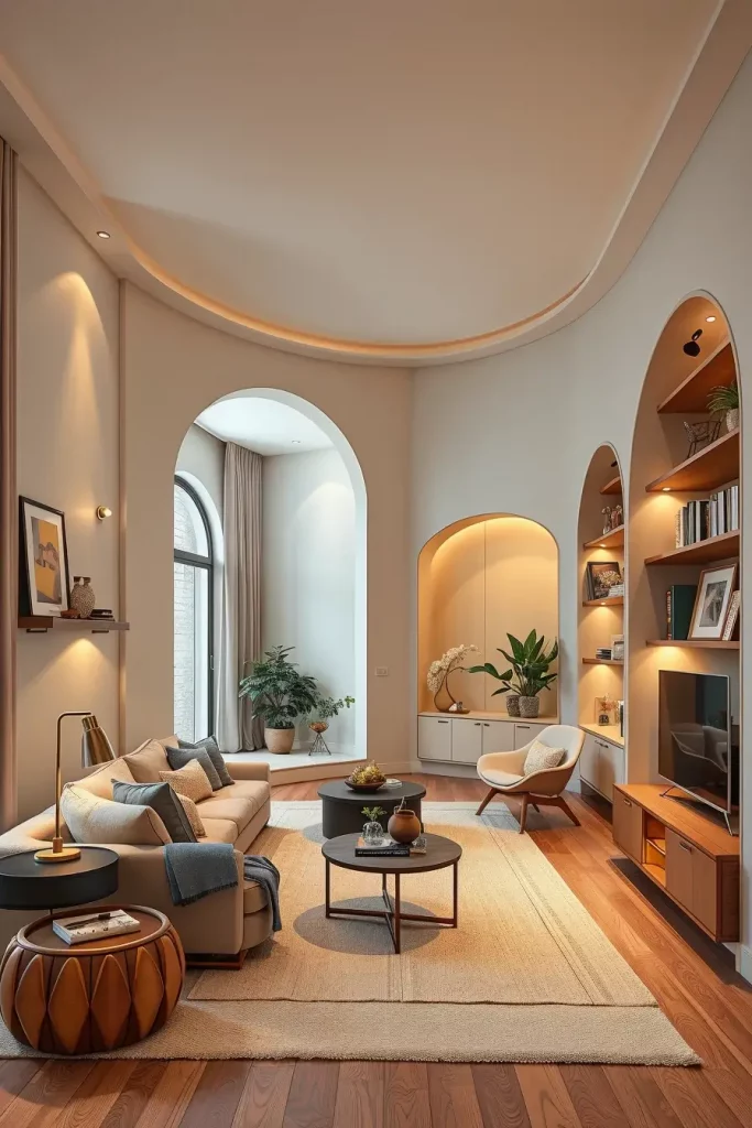 64 Apartment Renovation Ideas 2026 With Curved Design And Modern Interiors