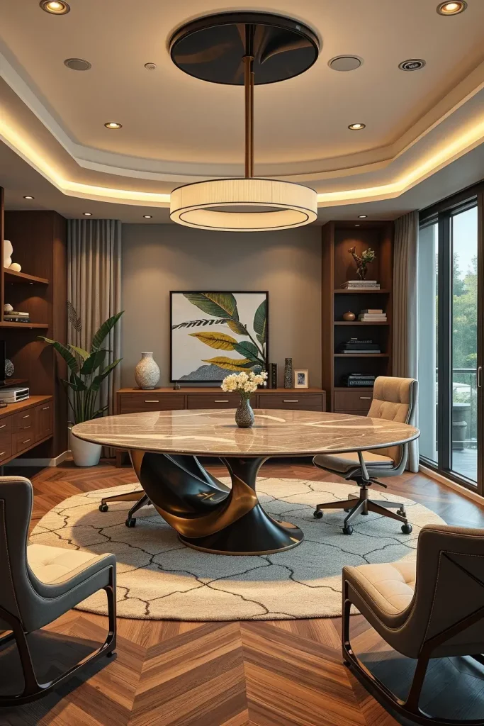 62 Home Office Desk Ideas 2026: Curved, Oval & Designer Desks for Modern Workspaces