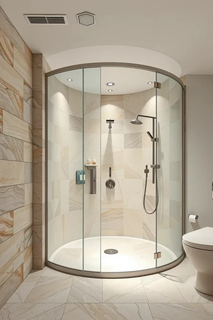 64 Shower Renovation Ideas 2026: Modern Curved, Oval & Designer Showers