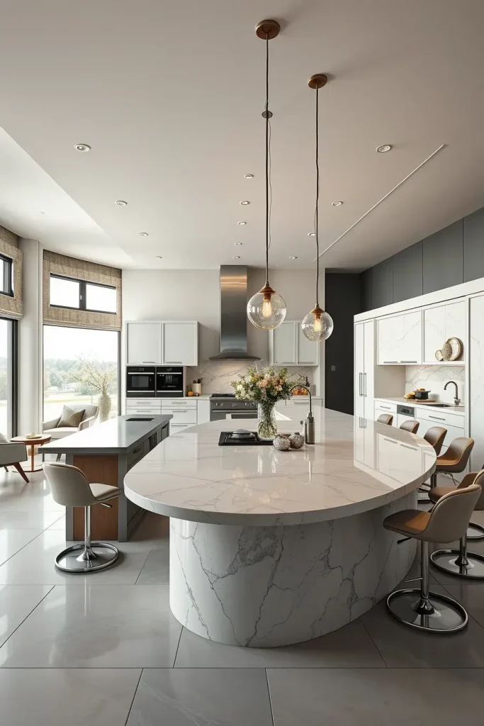 65 Open Kitchen Renovation Ideas 2026: Stylish Curved & Designer Open Kitchens