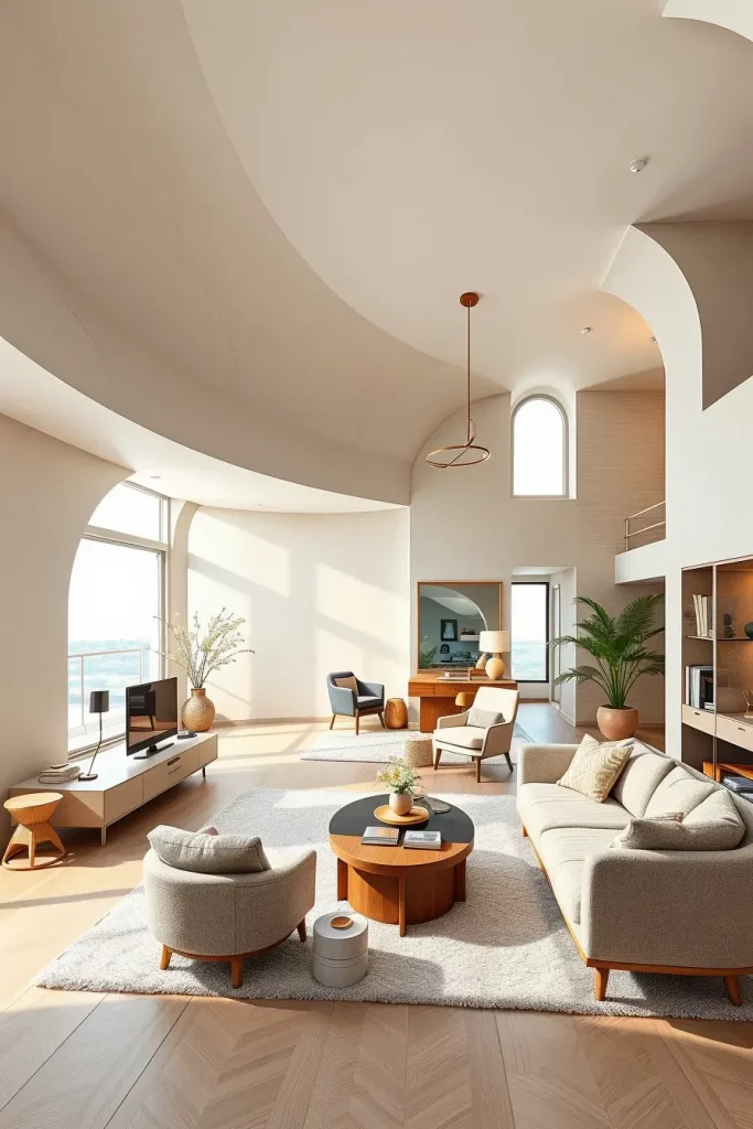 64 Apartment Renovation Ideas 2026 With Curved Design And Modern Interiors