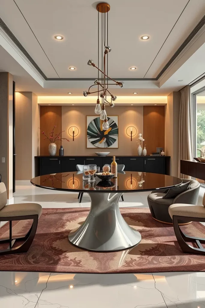 63 Dining Table Ideas 2026: Stylish Curved, Designer & Modern Dining Tables