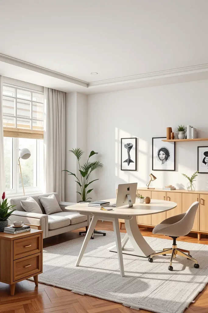 62 Home Office Desk Ideas 2026: Curved, Oval & Designer Desks for Modern Workspaces