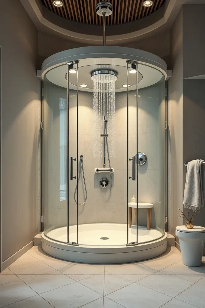 64 Shower Renovation Ideas 2026: Modern Curved, Oval & Designer Showers