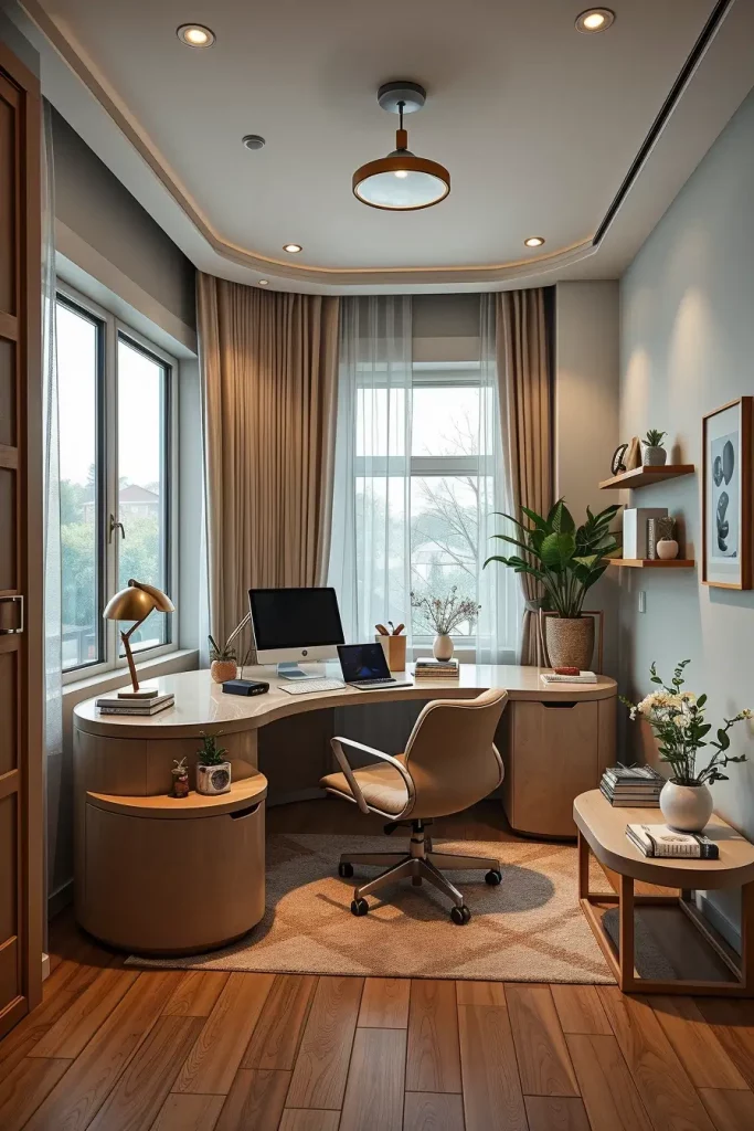 62 Home Office Desk Ideas 2026: Curved, Oval & Designer Desks for Modern Workspaces
