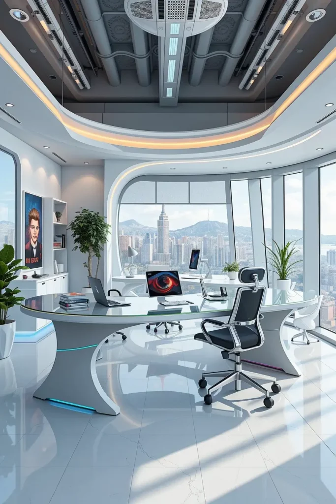 62 Home Office Desk Ideas 2026: Curved, Oval & Designer Desks for Modern Workspaces