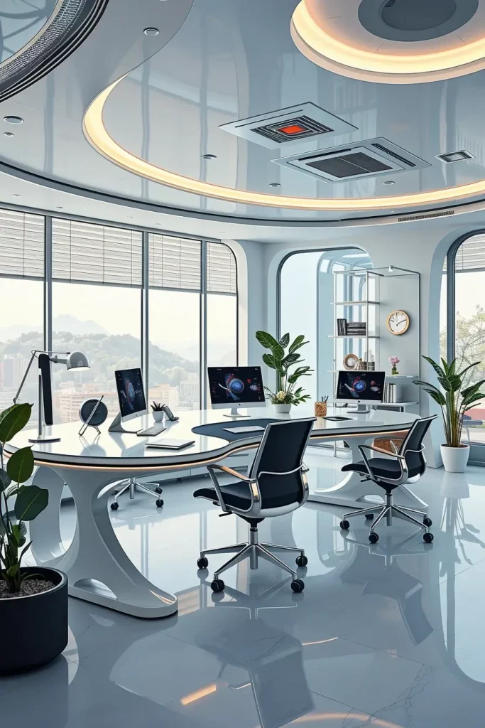 62 Home Office Desk Ideas 2026: Curved, Oval & Designer Desks for Modern Workspaces