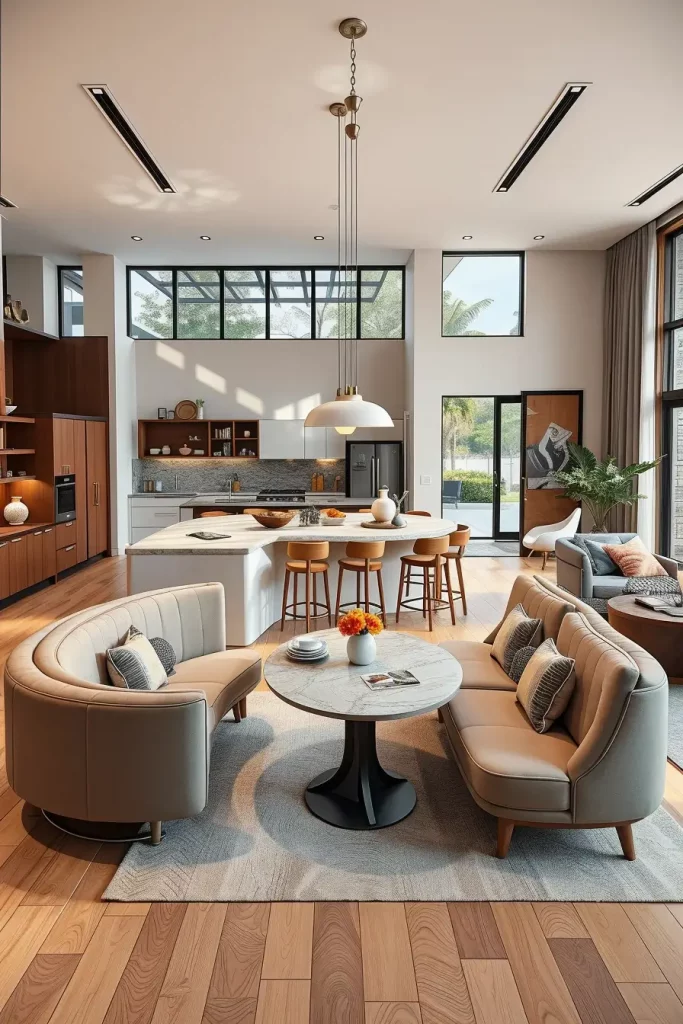 65 Open Kitchen Renovation Ideas 2026: Stylish Curved & Designer Open Kitchens