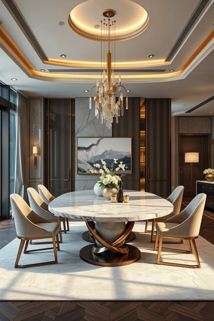 63 Dining Table Ideas 2026: Stylish Curved, Designer & Modern Dining Tables