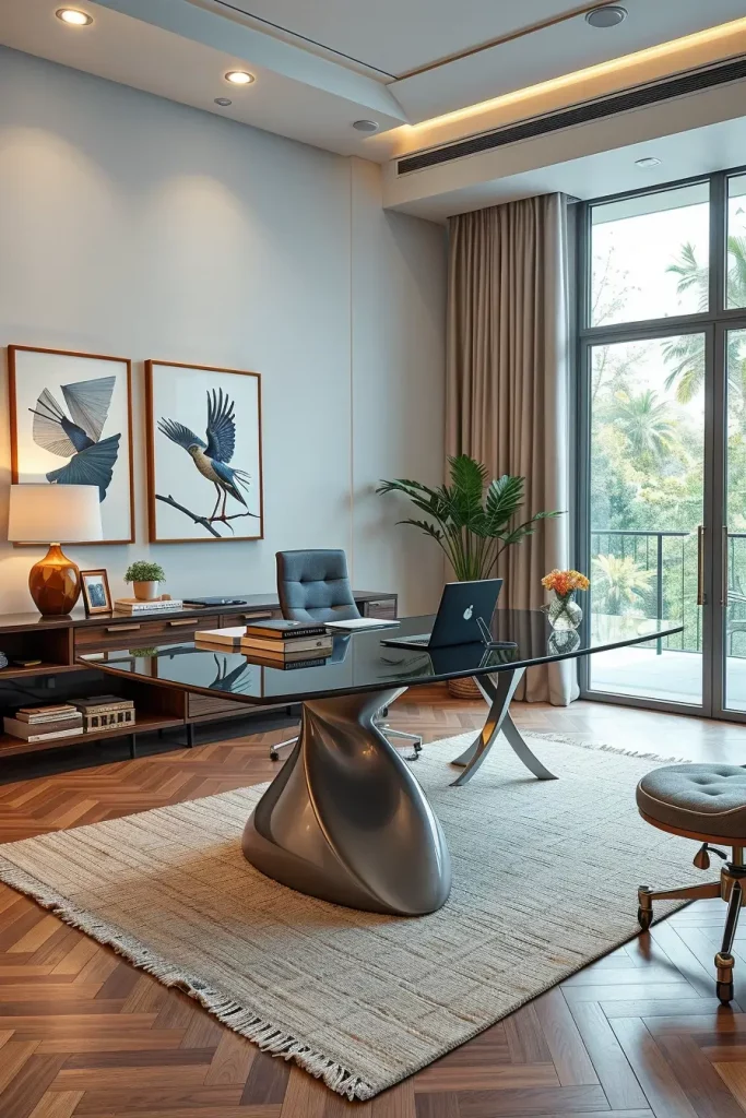 62 Home Office Desk Ideas 2026: Curved, Oval & Designer Desks for Modern Workspaces