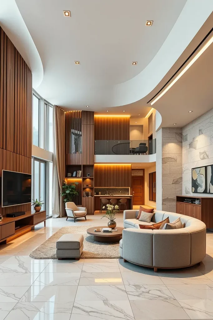 64 Apartment Renovation Ideas 2026 With Curved Design And Modern Interiors