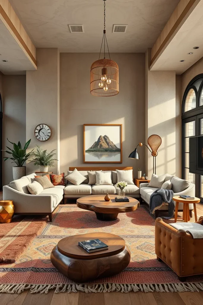 62 Boho Living Room Ideas 2026: Modern, Designer & Stylish Interiors