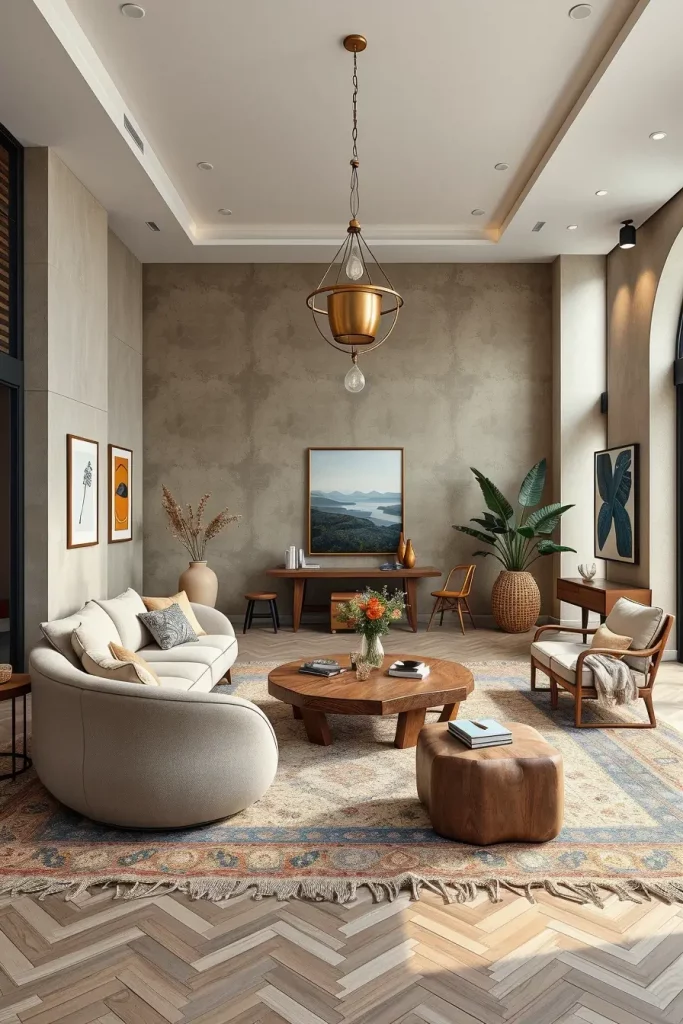 62 Boho Living Room Ideas 2026: Modern, Designer & Stylish Interiors