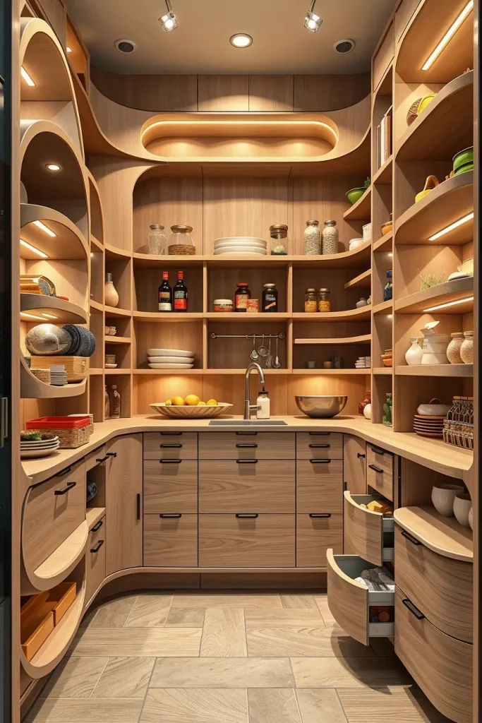 65 Pantry Renovation Ideas 2026: Modern, Stylish, and Curved Pantry Designs
