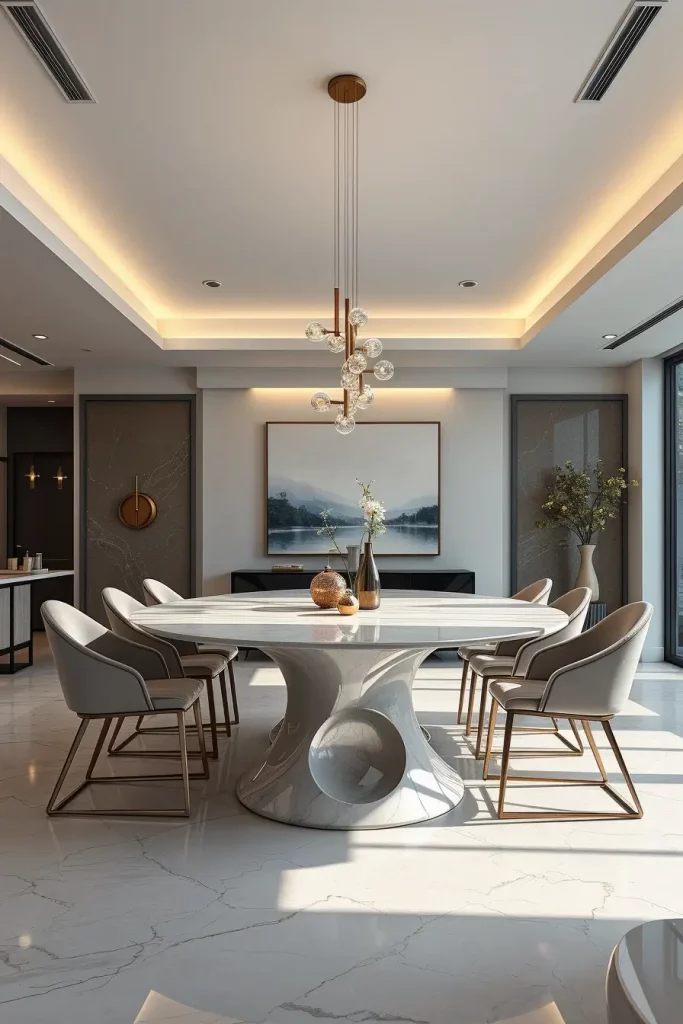 63 Dining Table Ideas 2026: Stylish Curved, Designer & Modern Dining Tables