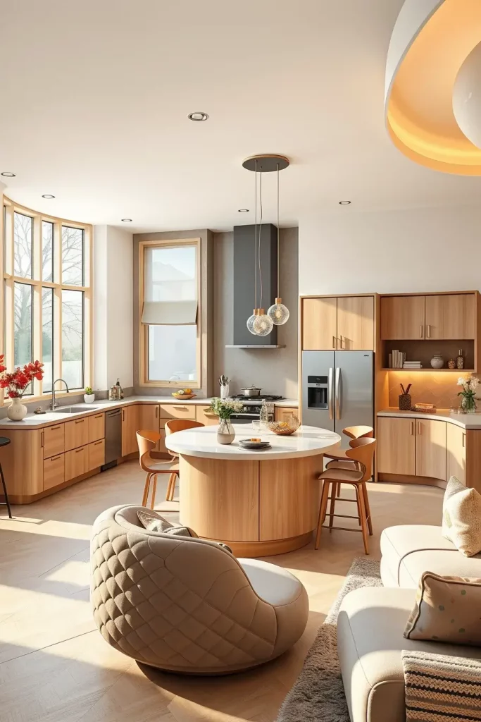 65 Open Kitchen Renovation Ideas 2026: Stylish Curved & Designer Open Kitchens