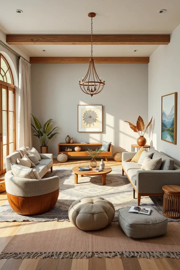 62 Boho Living Room Ideas 2026: Modern, Designer & Stylish Interiors