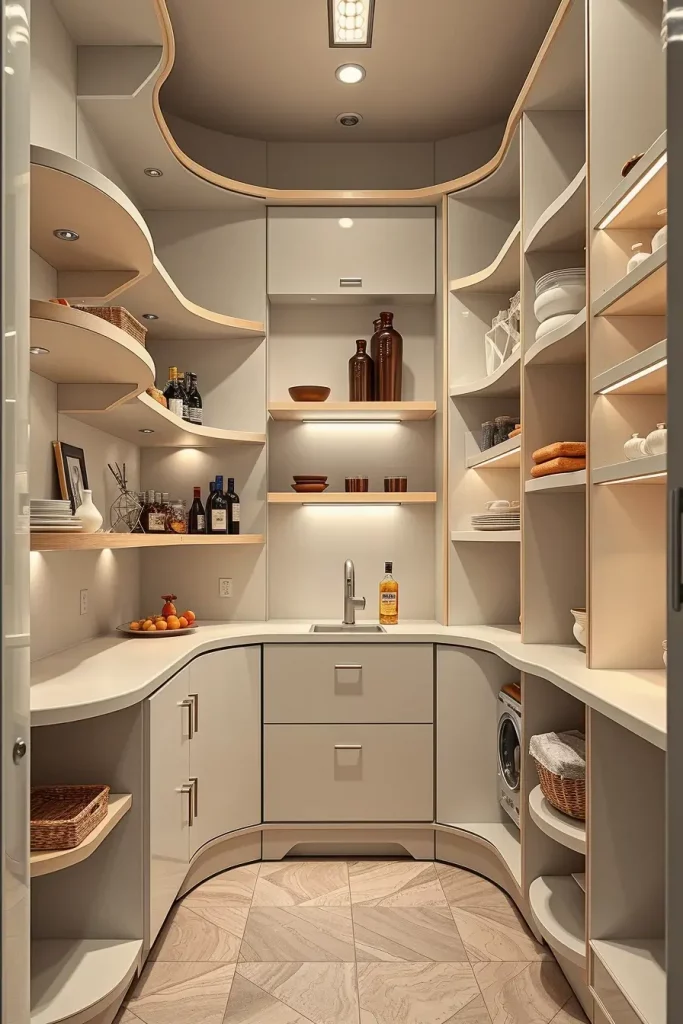 65 Pantry Renovation Ideas 2026: Modern, Stylish, and Curved Pantry Designs