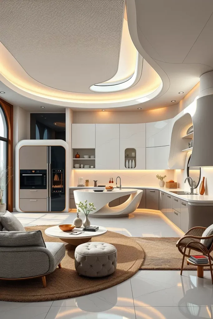 65 Open Kitchen Renovation Ideas 2026: Stylish Curved & Designer Open Kitchens