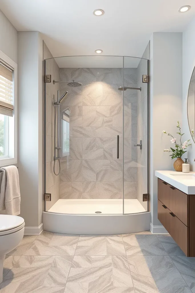 64 Shower Renovation Ideas 2026: Modern Curved, Oval & Designer Showers